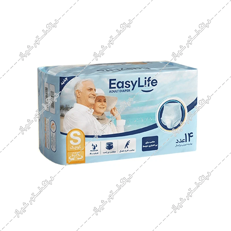 پوشک شورتی بزرگسال ایزی لایف سایز کوچک 14 عددی