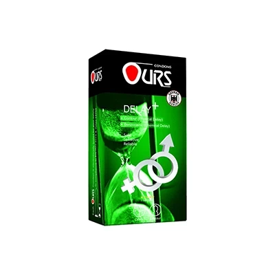 کاندوم فوق تاخیری اورز مدل Delay Plus بسته 12 عددی