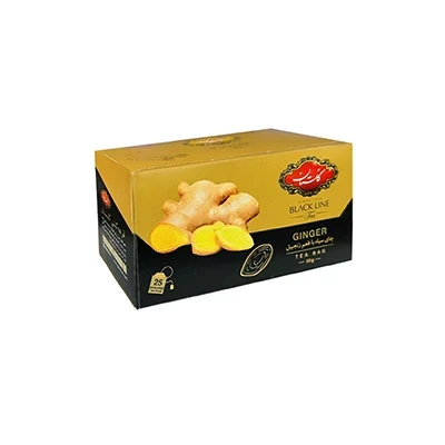 چای سیاه زنجبیل گلستان 25 عددی