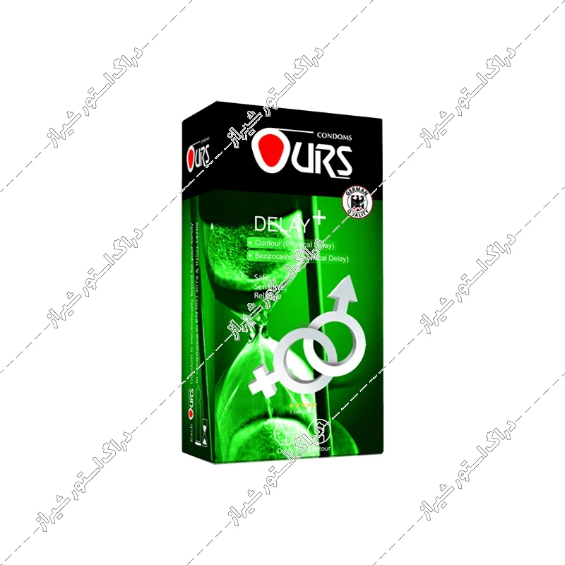 کاندوم فوق تاخیری اورز مدل Delay Plus بسته 12 عددی