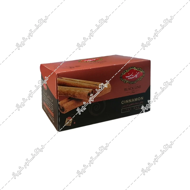 چای سیاه دارچین گلستان 25 عددی