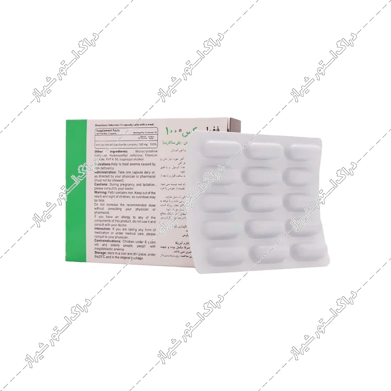 کپسول ففول مکس 100 اینترافارم 30 عددی