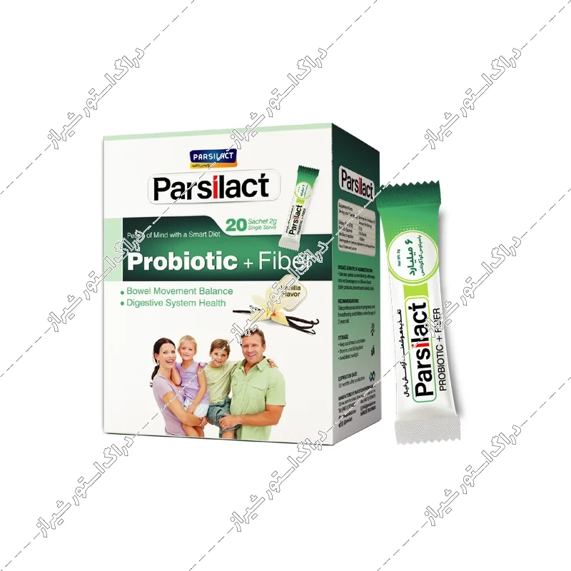 پروبیوتیک و فیبر پارسی لاکت 20 عددی