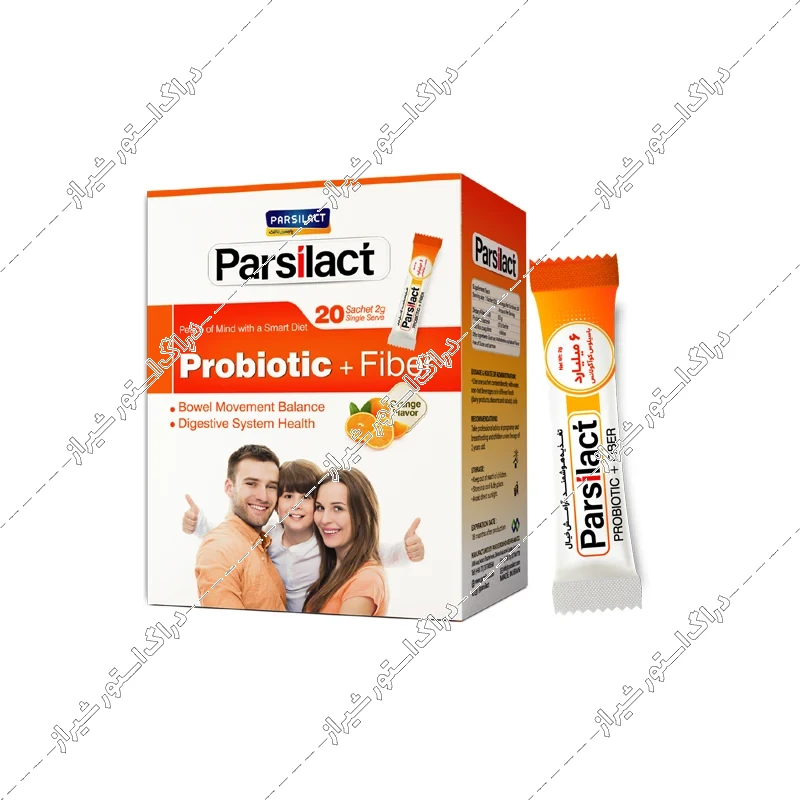 پروبیوتیک + فیبر پارسی لاکت 20 عددی