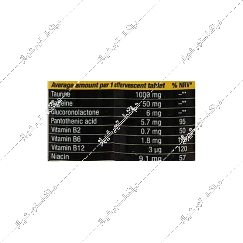 قرص جوشان انرژی زا یوروویتال 20 عددی