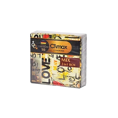 کاندوم میکس کلایمکس بسته 3 عددی