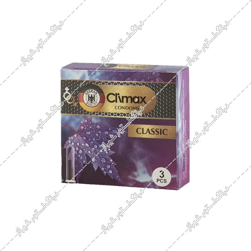 کاندوم ساده کلایمکس مدل Classic بسته 3 عددی